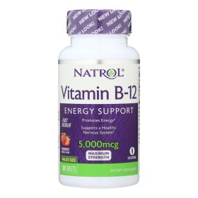 Natrol Fast Dissolving Vitamin B12 - 5000 Mcg - 100 Tabs