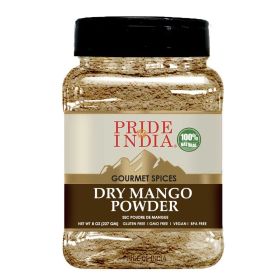 Pride of India ‚Äì Dry Mango Powder - Amchur for Flavor and Taste ‚Äì Gourmet Indian Spice - No Fillers or Artificial Colorants - Easy to Store ‚Äì 8o