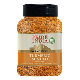 Pride of India ‚Äì Turmeric Minced Whole ‚Äì Gourmet Spice ‚Äì Curcumin Rich/ Anti-inflammatory Properties ‚Äì No Additives/ Gluten ‚Äì Easy to Use ‚Ä