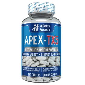 APEX-TX5 Diet Pills - Metabolic Support Formula - 120 Tablets