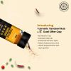 Pride of India Turmeric Tandoori Rub 2.3 oz (65 gm) w/ Convenient Dual Sifter Cap Bold Smoky Golden Flavor| Used for Marinating Seasoning Flavoring Sp