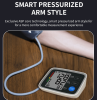 PSU80EH Blood pressure meter measure blood pressure heart rate pulse upper arm electronic blood pressure monitor LCD cuff 22 * 42cm off 180 seconds 90