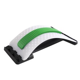 Lumbar Orthosis Lumbar Disc Protrusion Lumbar Massage Acupuncture Prominent Back Pain Relief (Option: White green)