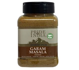 Pride of India - Garam Masala Ground ‚Äì Warming Spice Blend for Variety of Dishes ‚Äì Flavorful Mix for Curries and Pilafs ‚Äì Easy to Use - 2.2 oz. (size: 8 oz)