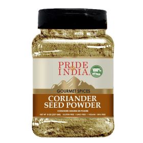 Pride of India ‚Äì Coriander Seed Ground ‚Äì Authentic Indian Spice ‚Äì Freshly Packed Gourmet Spice ‚Äì Must Ingredient in Indian & Middle Eastern Cu (size: 18 oz)