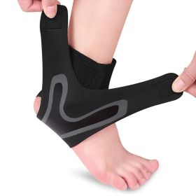 Neopene Ankle Brace (Color: Black, size: XL left)